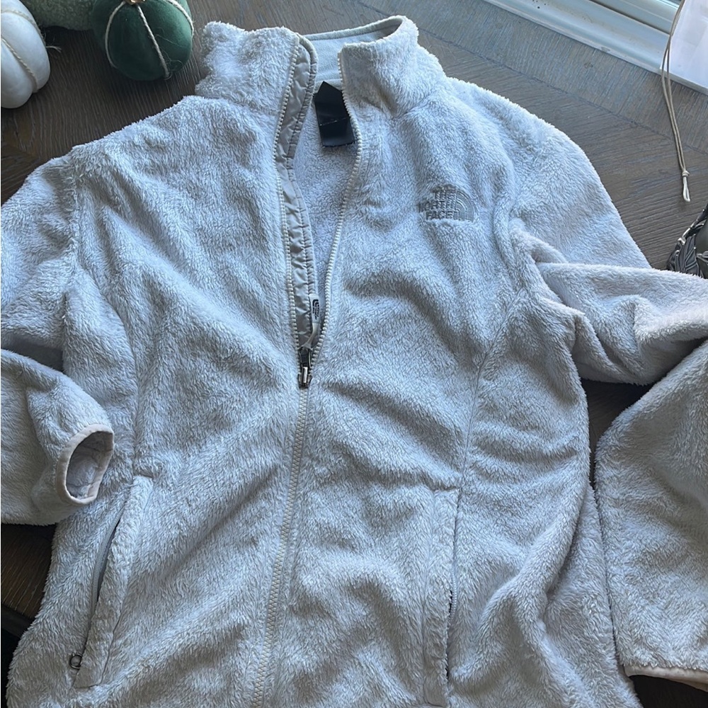 White Northface Jacket